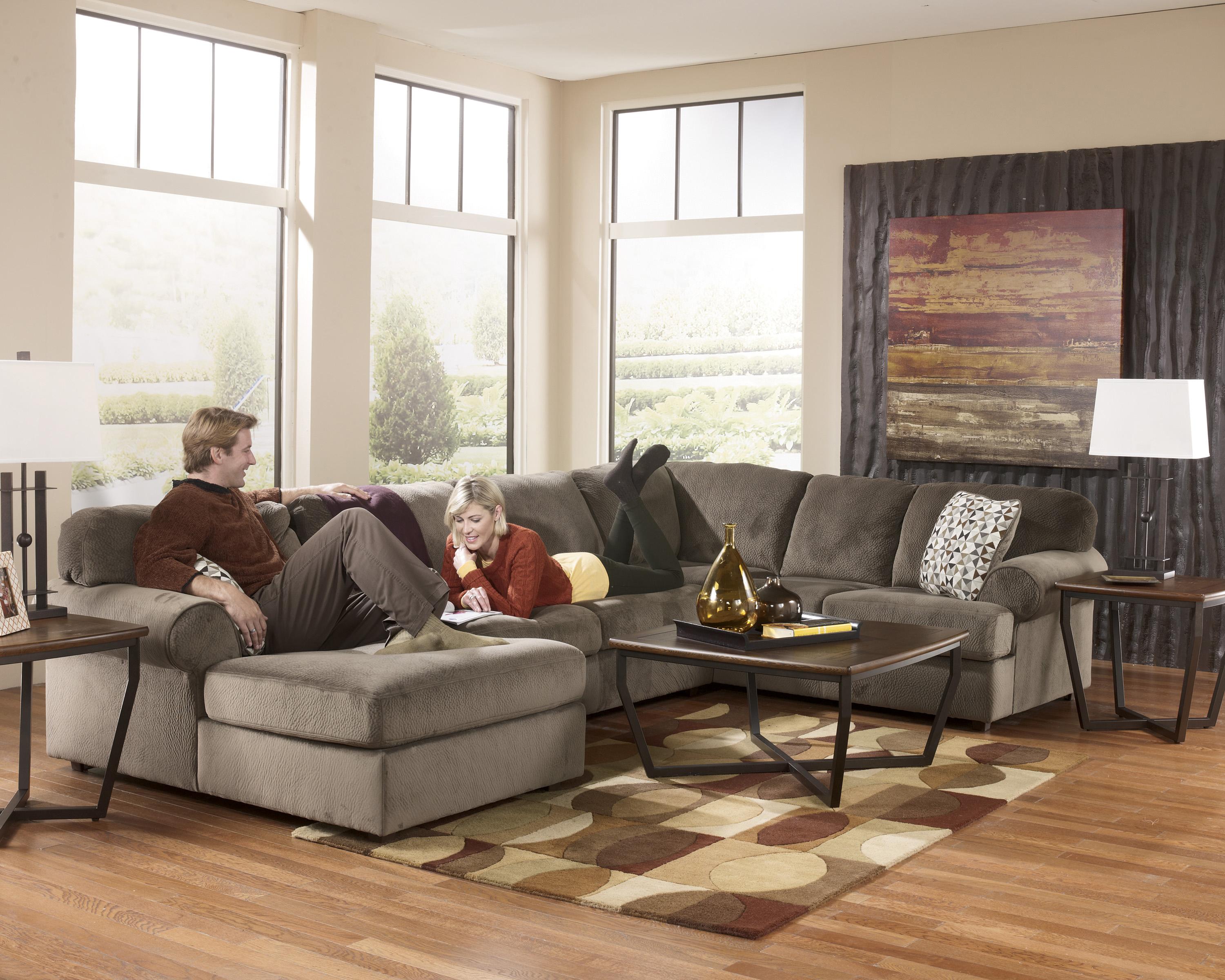 Signature Design by Ashley Jessa Place Dune Casual Sectional Sofa